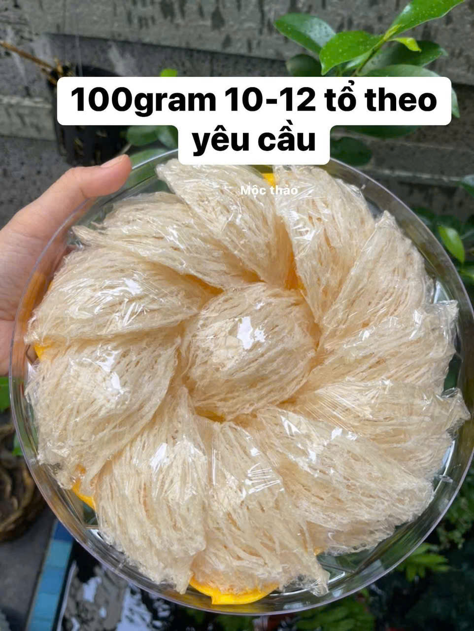 Yến tinh chế loại 1 10-12 tổ/100 gr